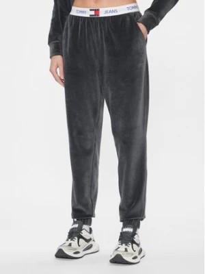 Zdjęcie produktu Tommy Jeans Spodnie piżamowe UW0UW04728 Szary Regular Fit
