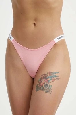Zdjęcie produktu Tommy Jeans stringi kolor różowy UW0UW05152