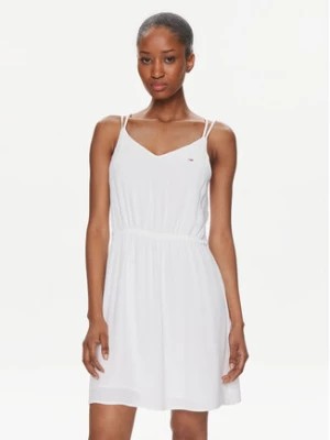 Zdjęcie produktu Tommy Jeans Sukienka letnia Essential DW0DW17936 Biały Regular Fit