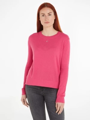 Zdjęcie produktu TOMMY JEANS Sweter w kolorze różowym rozmiar: L