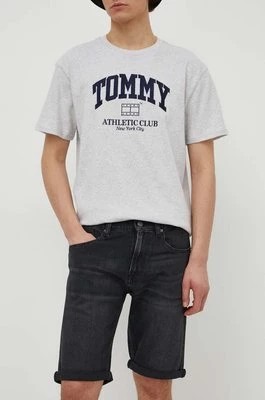 Zdjęcie produktu Tommy Jeans szorty jeansowe męskie kolor czarny DM0DM18784