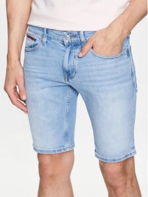 Zdjęcie produktu Tommy Jeans Szorty jeansowe Scanton DM0DM16151 Niebieski Slim Fit