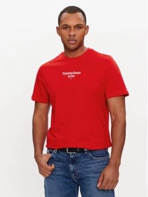 Zdjęcie produktu Tommy Jeans T-Shirt 85 Entry DM0DM18569 Czerwony Regular Fit