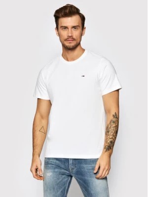Zdjęcie produktu Tommy Jeans T-Shirt Classic DM0DM09598 Biały Regular Fit