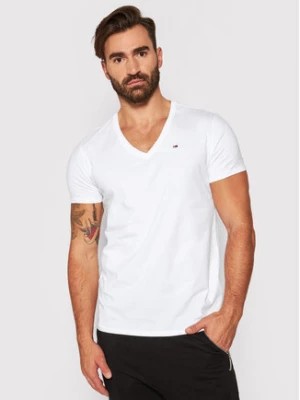 Zdjęcie produktu Tommy Jeans T-Shirt DM0DM04410 Biały Regular Fit