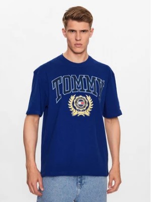 Zdjęcie produktu Tommy Jeans T-Shirt DM0DM16832 Niebieski Relaxed Fit