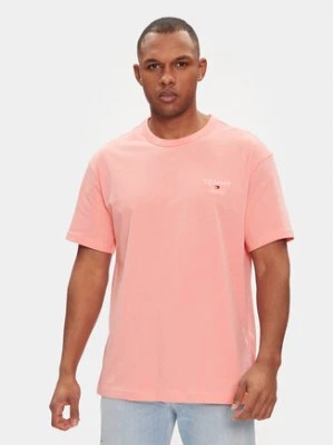 Zdjęcie produktu Tommy Jeans T-Shirt DM0DM18872 Różowy Regular Fit