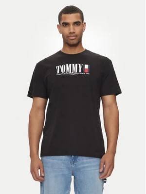 Zdjęcie produktu Tommy Jeans T-Shirt DNA Flag DM0DM18533 Czarny Regular Fit