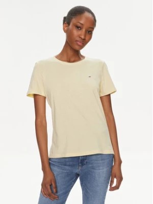 Zdjęcie produktu Tommy Jeans T-Shirt DW0DW14616 Żółty Regular Fit