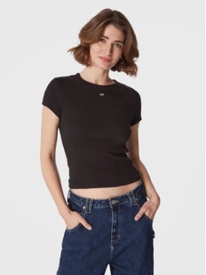 Zdjęcie produktu Tommy Jeans T-Shirt Essential DW0DW14876 Czarny Slim Fit