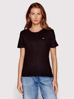 Zdjęcie produktu Tommy Jeans T-Shirt Soft Jersey DW0DW14616 Czarny Regular Fit