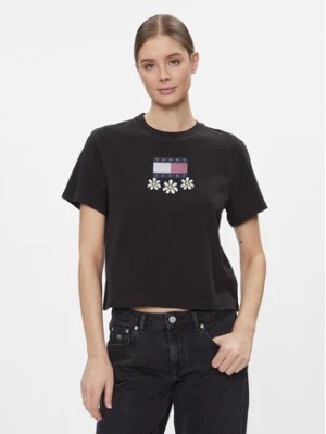 Zdjęcie produktu Tommy Jeans T-Shirt Tjw Bxy Daisy Flag Tee DW0DW17712 Czarny Regular Fit