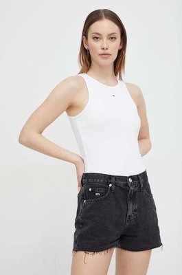 Zdjęcie produktu Tommy Jeans top damski kolor biały DW0DW17382