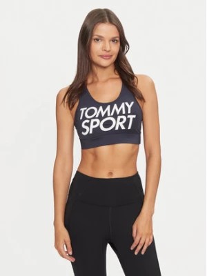 Zdjęcie produktu Tommy Sport Biustonosz top Sports Bra Logo Medium S105100070 Granatowy