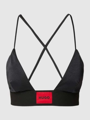 Zdjęcie produktu Top bikini na cienkich, skrzyżowanych ramiączkach model ‘HANA’ HUGO