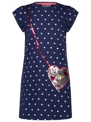 Zdjęcie produktu Topo Sukienka "Heart pocket" w kolorze granatowym rozmiar: 140/146
