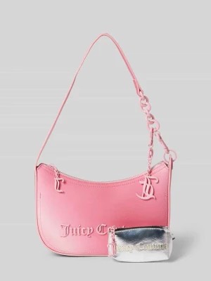 Zdjęcie produktu Torba hobo z aplikacją z logo model ‘JASMINE’ Juicy Couture