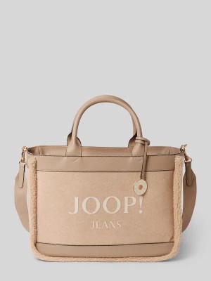 Zdjęcie produktu Torba shopper z nadrukiem z logo model ‘calduccio’ JOOP! JEANS