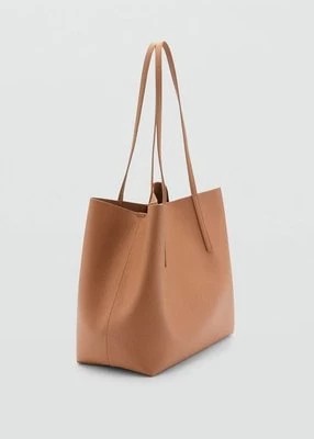 Zdjęcie produktu Torba shopper z wytłaczaną teksturą Mango