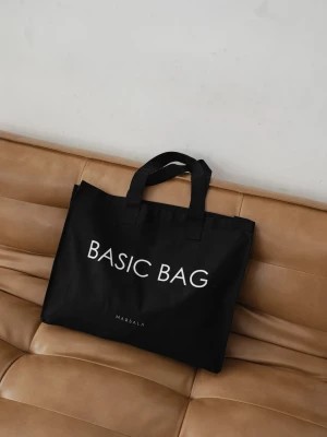 Zdjęcie produktu Torba typu shopper bag czarna large size BASIC BAG Marsala