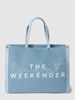Zdjęcie produktu Torba weekendowa z wyhaftowanym logo model ‘Weekender Denim’ Weat
