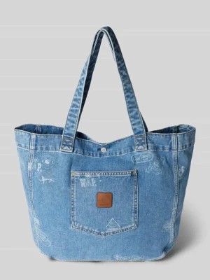 Zdjęcie produktu Toreb tote z imitacji denimu model ‘STAMP’ Carhartt Work In Progress