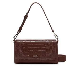 Zdjęcie produktu Torebka Calvin Klein Ck Must Shoulder Bag_Croco K60K612111 Brązowy