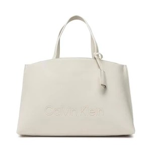 Zdjęcie produktu Torebka Calvin Klein Ck Set Shopper Md K60K610172 Beżowy