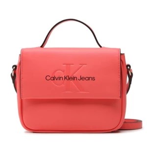 Zdjęcie produktu Torebka Calvin Klein Jeans Sculpted Boxy Flap Cb20 Mono K60K610829 Koralowy