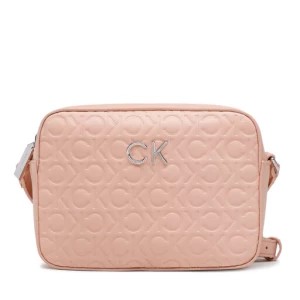 Zdjęcie produktu Torebka Calvin Klein Re-Lock Camera Bag Emb Mono K60K610199 Różowy