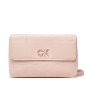 Zdjęcie produktu Torebka Calvin Klein Re-Lock Dbl Xbody W/Flap Quilt K60K609686 Różowy