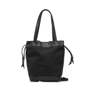 Zdjęcie produktu Torebka Calvin Klein Re-Lock Drawstring Bag Perf K60K610635 Czarny