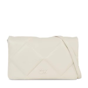 Zdjęcie produktu Torebka Calvin Klein Re-Lock Quilt Shoulder Bag K60K611021 Écru