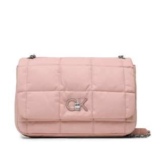 Zdjęcie produktu Torebka Calvin Klein Re-Lock Quilt Shoulder Bag Nyl K60K610639 Różowy
