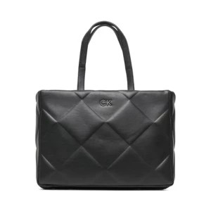 Zdjęcie produktu Torebka Calvin Klein Re-Lock Quilt tote Lg K60K610761 Czarny