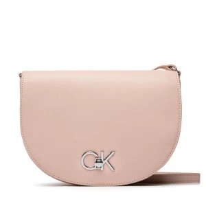 Zdjęcie produktu Torebka Calvin Klein Re-Lock Saddle Bag K60K609871 Różowy