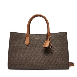 Zdjęcie produktu Torebka MICHAEL Michael Kors Scarlett Medium Signature Logo Satchel 30F4GETS2B Brązowy