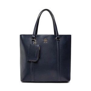 Zdjęcie produktu Torebka Tommy Hilfiger Tommy Life Soft Tote AW0AW13138 Granatowy