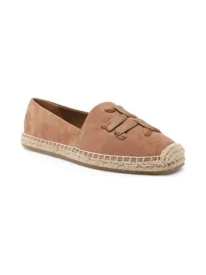 Zdjęcie produktu TORY BURCH Skórzane espadryle WOVEN DOUBLE T ALINE