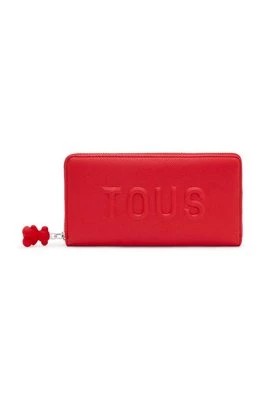 Zdjęcie produktu Tous portfel damski kolor czerwony 2002105417