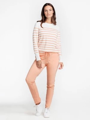 Zdjęcie produktu Tramontana Spodnie dresowe w kolorze brzoskwiniowym rozmiar: S