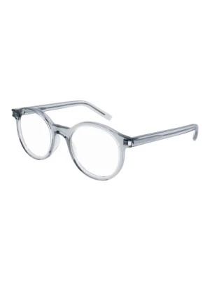 Zdjęcie produktu Transparent Grey Eyewear Frames Saint Laurent