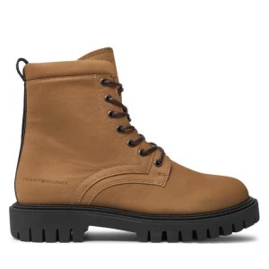 Zdjęcie produktu Trapery Tommy Hilfiger Casual Hilfiger Chunk Z Nbk Boot FM0FM05149 Brązowy