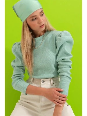 Zdjęcie produktu trendyol Sweter w kolorze miętowym rozmiar: L