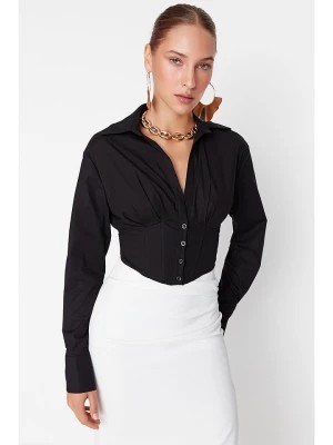 Zdjęcie produktu trendyol Bluzka w kolorze czarnym rozmiar: 36
