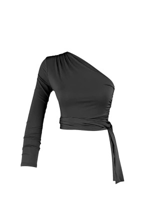 Zdjęcie produktu trendyol Koszulka w kolorze czarnym rozmiar: XS