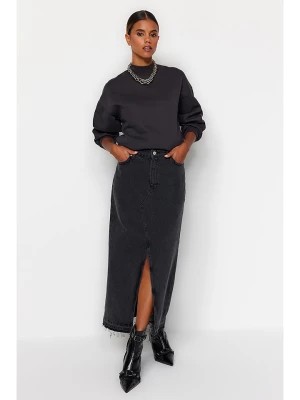 Zdjęcie produktu trendyol Spódnica dżinsowa w kolorze czarnym rozmiar: 38