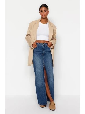 Zdjęcie produktu trendyol Spódnica dżinsowa w kolorze niebieskim rozmiar: 36