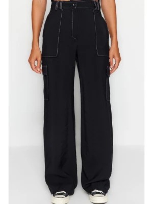 Zdjęcie produktu trendyol Spodnie w kolorze czarnym rozmiar: 36