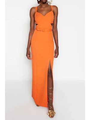 Zdjęcie produktu trendyol Sukienka w kolorze pomarańczowym rozmiar: 40